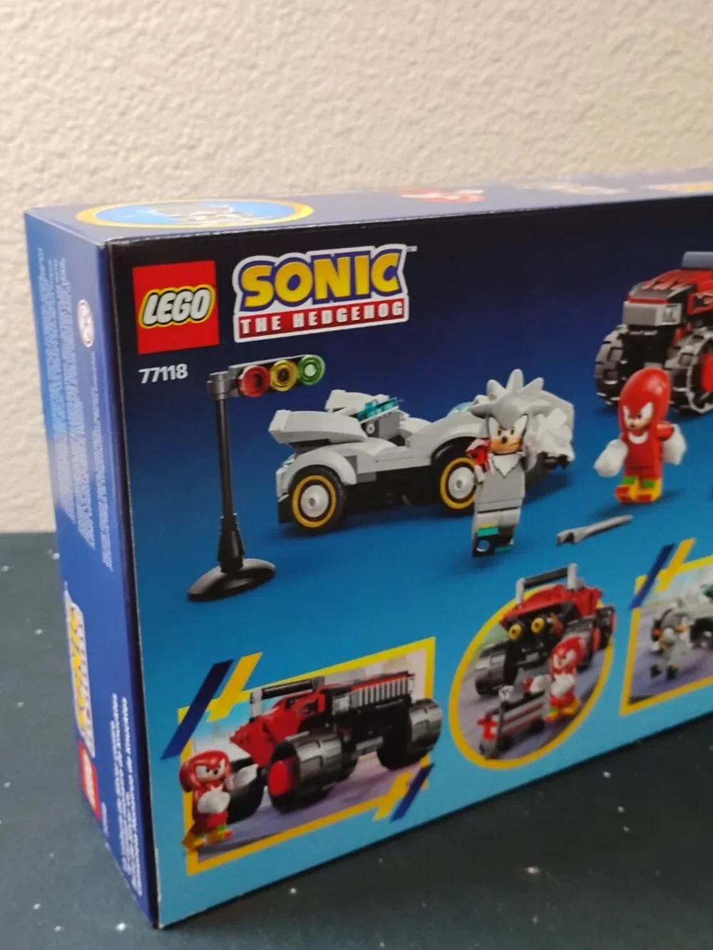LEGO Sonic the Hedgehog 77118 Silvers Car vs Knuckles Monster Truck New Sealed